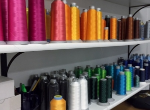 embroidery spools